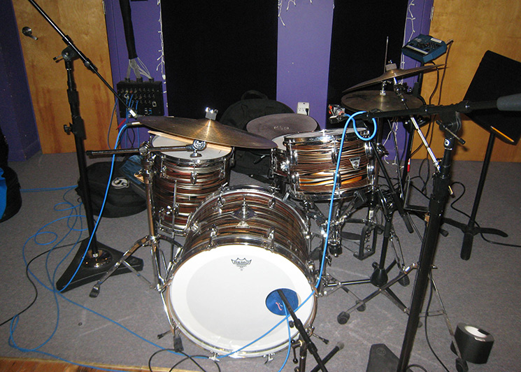 Two Track Live Drum Micing